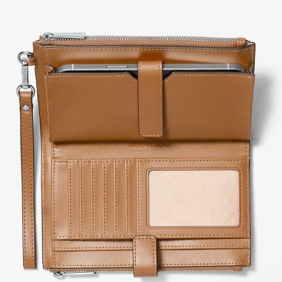 Michael Kors Jet Set Large Ombré Signature Logo Wristlet Wallet - Picture 2 of 2